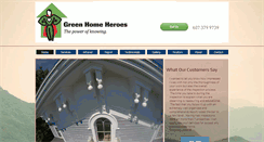 Desktop Screenshot of greenhomeheroes.com